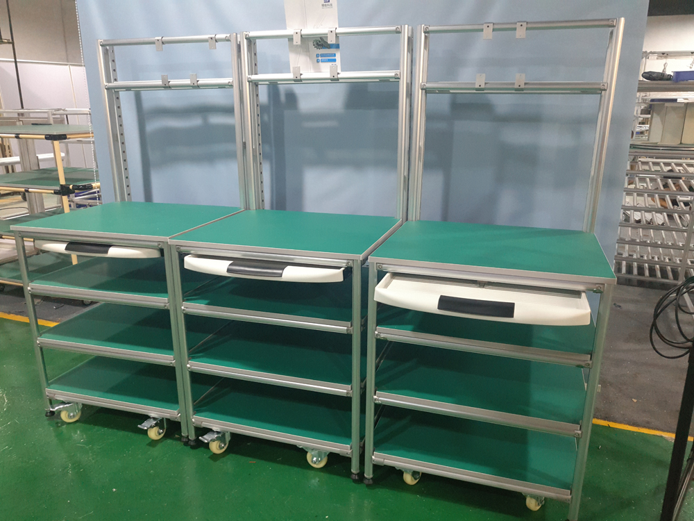 精益管工作臺在生產制造中的應用